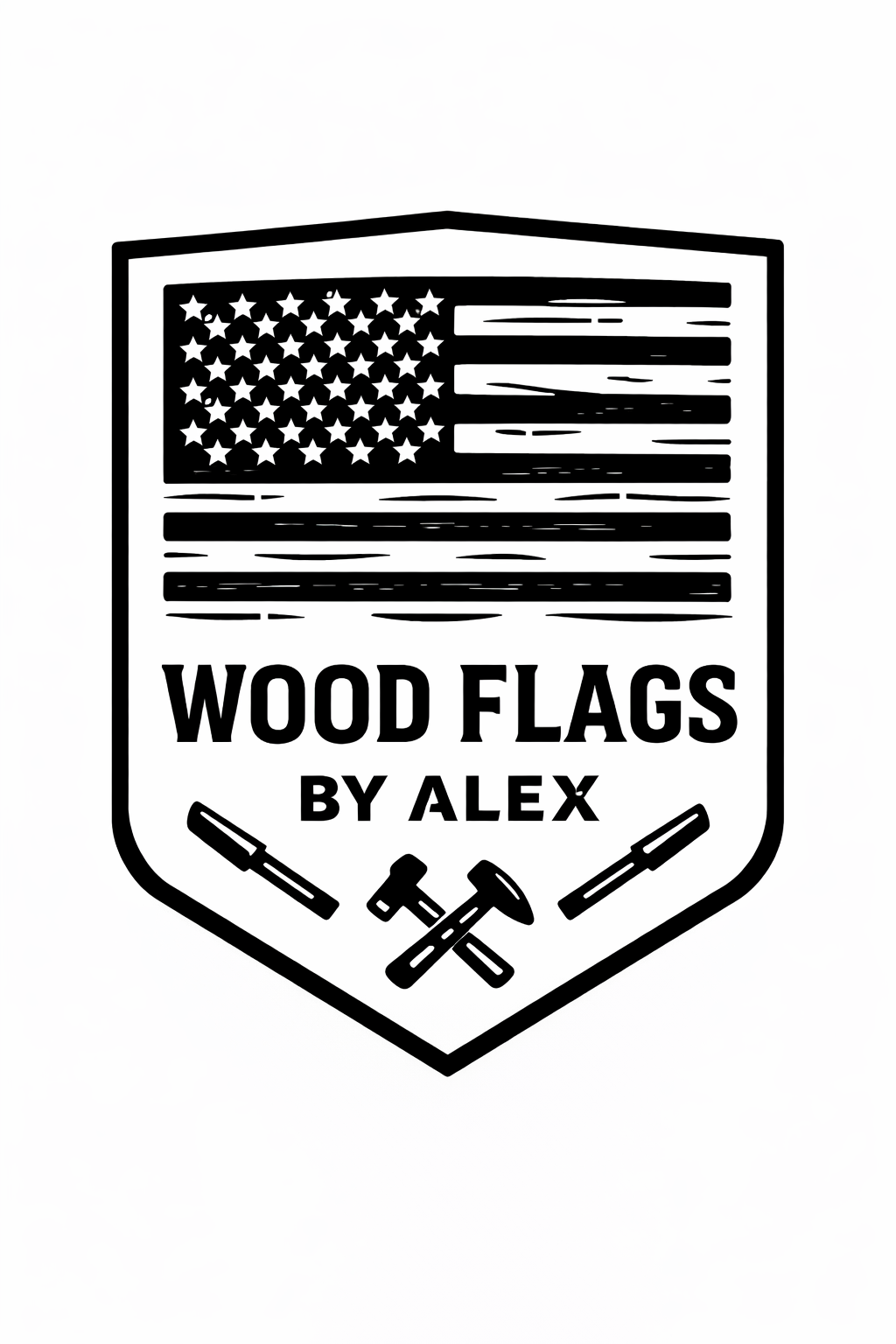 Wood Flags by Alex logo